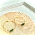 Ancient Roman Glass Bead Earrings